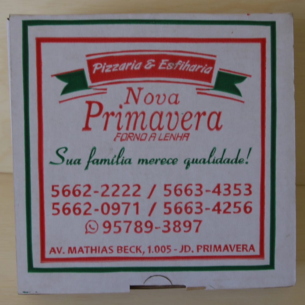 Caixa de Esfiha ou Salgados